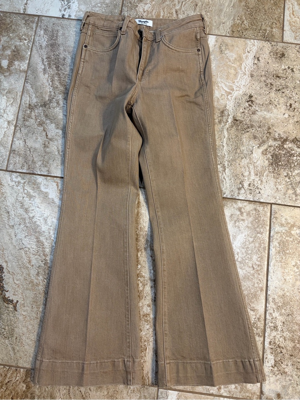 Wrangler Retro Beige/Tan Jeans
